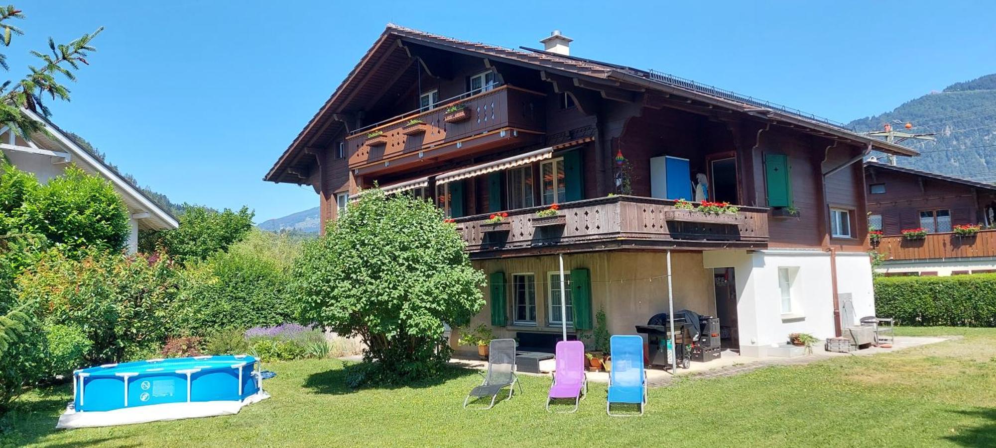 Chalet Sunnmaetteli Wilderswil Exterior photo